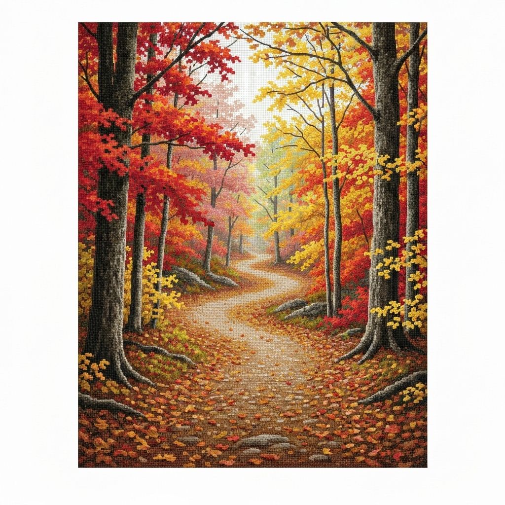 Autumn Forest Path